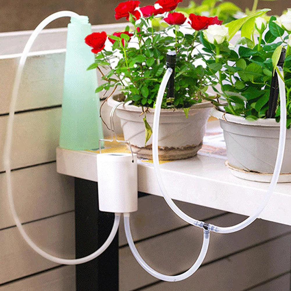 Bomba de riego automática para aspersores de flores