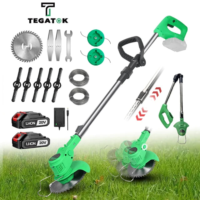 Cordless Lawn Electric Grass Trimmer for Easy Yard Edging by eprolo