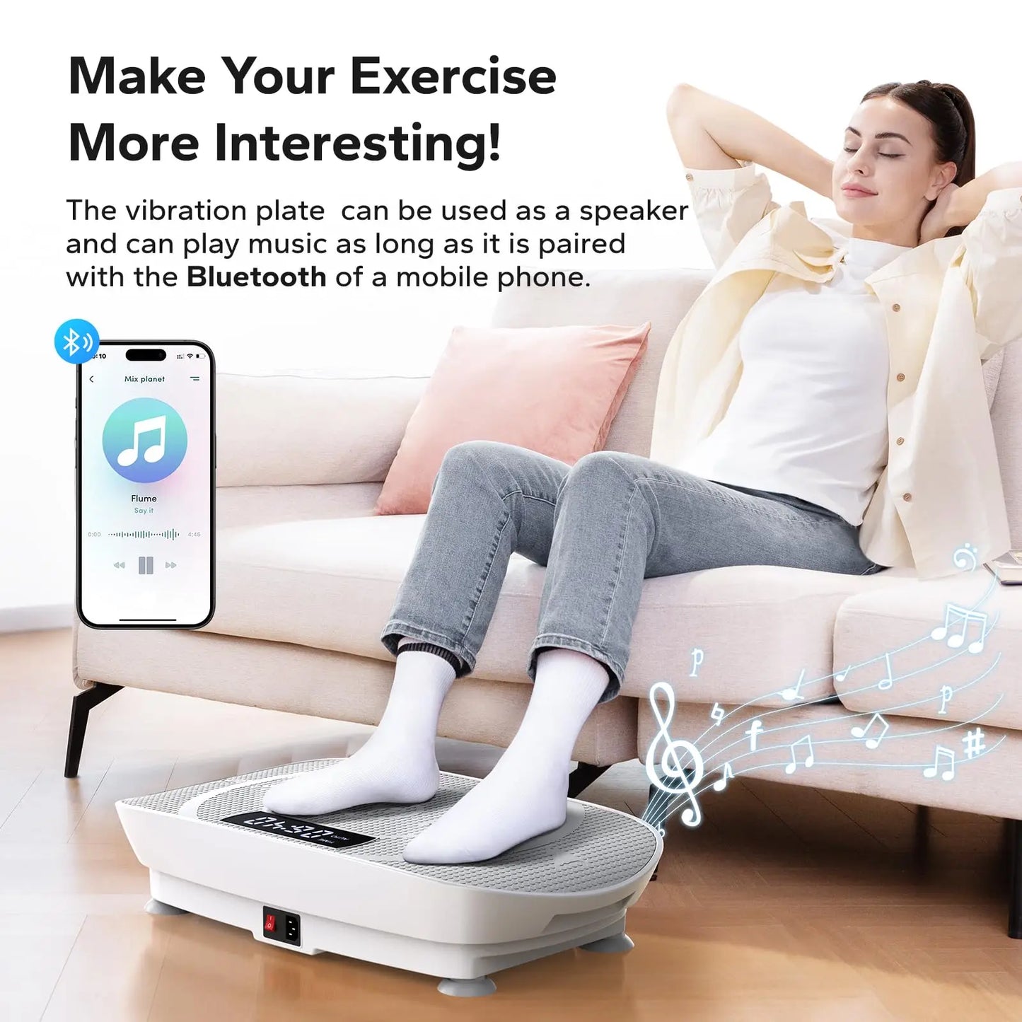 Merach Vibration Plate Exercise Machine For Whole Body by eprolo