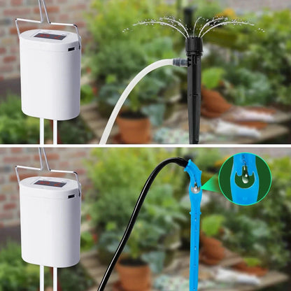 Bomba de riego automática para aspersores de flores 